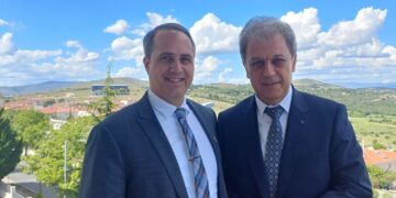 Ο Πρόξενος των ΗΠΑ στη Θεσσαλονίκη επισκέφθηκε τον Περιφερειάρχη Γ. Αμανατίδη