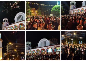 Η Ακολουθία της Αναστάσεως στον Ιερό Ναό Αγίας Σκέπης (βίντεο-φώτο)