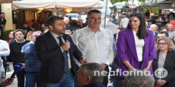 Νίκος Ανδρουλάκης από τη Φλώρινα: «Το μόνο κόμμα που μπορεί να ανοίξει την πόρτα εξόδου από το Μέγαρο Μαξίμου για τον κ. Μητσοτάκη είναι το ΠΑΣΟΚ»