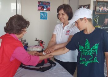 Με επιτυχία η Υγειονομική κάλυψη του ΤΡΙΕΘΝΟΥΣ ΠΡΩΤΑΘΛΗΜΑΤΟΣ ΤΕΝΙΣ ,  από το Περιφερειακό Τμήμα του Ελληνικού Ερυθρού Σταυρού Πτολεμαΐδας