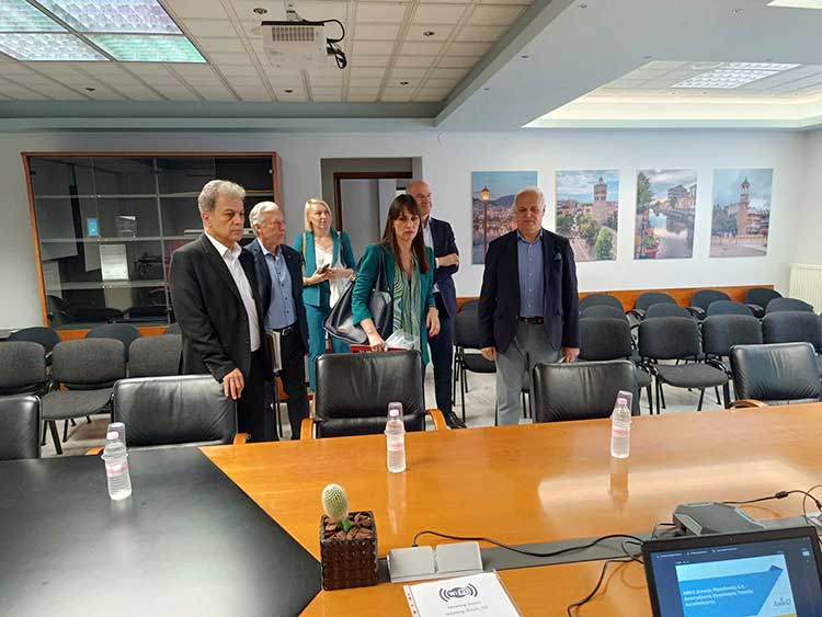 Επίσκεψη της Υφυπουργού Εσωτερικών στην ΑΝΚΟ για αναλυτική ενημέρωση για την προσφορά της εταιρείας στη Δ. Μακεδονία 
