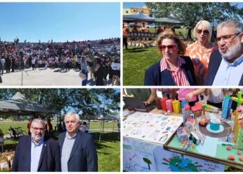 Γέμισε το Πάρκο Εκτάκτων Αναγκών μαθητές από όλα τα σχολεία της Πτολεμαΐδας που με χαρά συμμετείχαν στην Ημέρα Περιβάλλοντος που διοργάνωσε ο Δήμος Εορδαίας