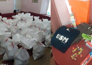 Γιορτινά δέματα παρέδωσε ο «Φιλοπρόοδος» Σύλλογος Κοζάνης σε 100 οικογένειες