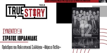 Σ. Ιορδανίδης – Κ. Μπαμπίλας: Το δικαστικό δράμα ”12 ΕΝΟΡΚΟΙ” παρουσιάζεται από το ΒΟΡΕΙΟ ΠΕΔΙΟ