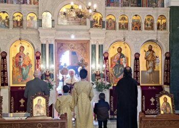 Κυριακή Αγίου Ενδόξου Αποστόλου Θωμά στον Ιερό Ναό Αγίου Ιωάννη Προδρόμου Πτολεμαΐδας – Γράφει η Μάγκου Νατάσα