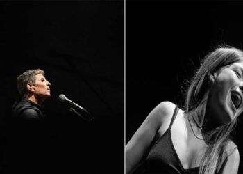 Σωκράτης Μάλαμας και Ιουλία Καραπατάκη στο Ανοιχτό Θέατρο Ποντοκώμης