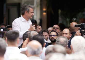 Κυριάκος Μητσοτάκης από την Κοζάνη: «Να δώσουμε από τη Δυτική Μακεδονία ένα μήνυμα νίκης στις Ευρωεκλογές»