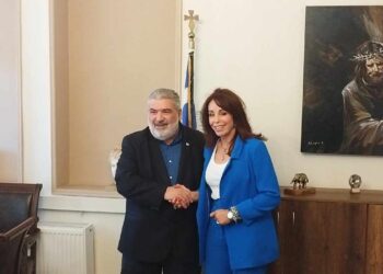 Η υποψήφια Ευρωβουλευτής Βούλα Πατουλίδου βρέθηκε στην Πτολεμαΐδα – Συνάντηση στο Δημαρχείο