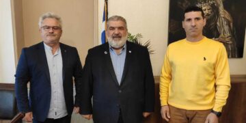 Συνάντηση του Σωματείου Εργαζομένων ΔΕΗ «ΕΝΩΣΗ» με τον Δήμαρχο Εορδαίας Π. Πλακεντά