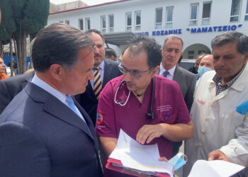 Έψαχνε τον Δ/ντη της ΜΕΘ του Μαμάτσειου ο Άδωνις- Τι του είπε ο Κ. Στόκος για τους χιλιάδες πολίτες που εξυπηρετεί το Μαμάτσειο(VIDEO)