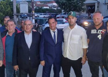 Στους Πύργους χτες το βράδυ ο Άδωνις Γεωργιάδης