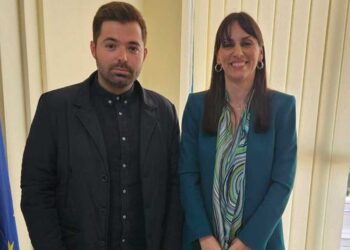 Συνάντηση Αντιδημάρχου Καλλίνικου Χολέβα με την Υφυπουργό Εσωτερικών Βιβή Χαραλαμπογιάννη