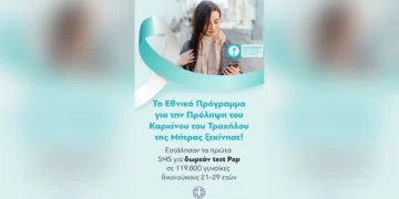 Εθνικό Πρόγραμμα Πρόληψη του Καρκίνου του Τραχήλου της Μήτρας: 119.800 γυναίκες έλαβαν SMS για δωρεάν test Pap