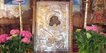 Το πρόγραμμα των Ιερών Ακολουθιών του Ι.Ναού Αγίων Αναργύρων Κοζάνης για το διάστημα που φιλοξενείται η Εικόνα της Παναγίας από το Ζιδάνι