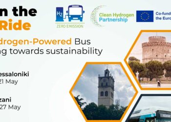 Το τρίτο JIVE Roadshow: Ένα λεωφορείο υδρογόνου στην Κοζάνη, στις 22-27/5