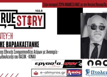 Γ. Βαρδακαστάνης: «Χωρίς ευρωπαϊκές χρηματοδοτήσεις θα είχαν καταρρεύσει δομές ΑμεΑ στη χώρα»