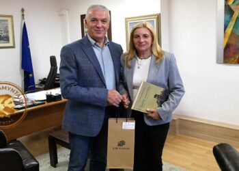 Συνάντηση του Δημάρχου Αμυνταίου, Ιωάννη Λιάση, με θέμα τη Δίκαιη Αναπτυξιακή Μετάβαση