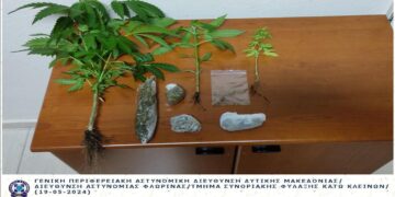 Συνελήφθη 57χρονος στη Φλώρινα που είχε στην κατοχή του 15 γρ. ακατέργαστης κάνναβης