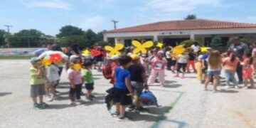  Εορτασμός της “Ημέρας Περιβάλλοντος” σε συνεργασία του Δημοτικού Σχολείου και Νηπιαγωγείου Ανατολικού με το Δημοτικό Σχολείο Ολυμπιάδας