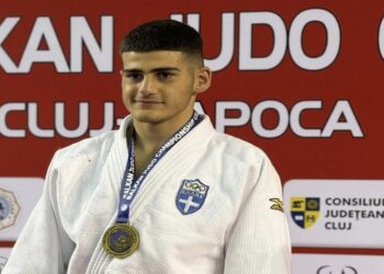 Χρυσό μετάλλιο για τον αθλητή του Φίλιππου Αμυνταίου Λιόβα Γιουμουκιάν στο Βαλκανικό Πρωτάθλημα Τζούντο U15