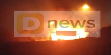 Κατεδαφίζεται η γέφυρα στην Αθηνών – Κορίνθου μετά την έκρηξη του βυτιοφόρου