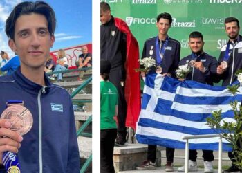 Χάλκινο μετάλλιο στο Πανευρωπαϊκό Πρωτάθλημα Σκοποβολής για τον Ανδρέα Δεσποτόπουλο, με καταγωγή από το Μηλοχώρι