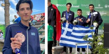 Χάλκινο μετάλλιο στο Πανευρωπαϊκό Πρωτάθλημα Σκοποβολής για τον Ανδρέα Δεσποτόπουλο, με καταγωγή από το Μηλοχώρι