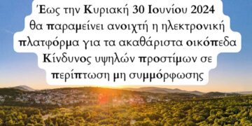 Δήμος Κοζάνης: Έως την Κυριακή 30 Ιουνίου 2024 θα παραμείνει ανοιχτή η ηλεκτρονική πλατφόρμα για τα ακαθάριστα οικόπεδα - Κίνδυνος υψηλών προστίμων σε περίπτωση μη συμμόρφωσης