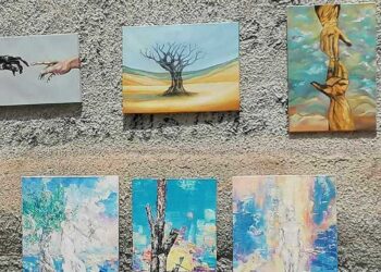 Ένας πεζόδρομος μεταμορφώθηκε σε καλλιτεχνικό κέντρο, φιλοξενώντας την Έκθεση Δρόμου «Η Τέχνη ως Κοινός Τόπος», στα Σέρβια