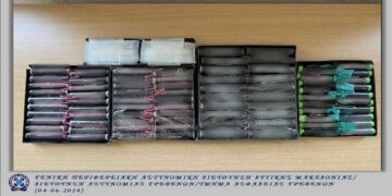 Γρεβενά: Συνελήφθη 49χρονος αλλοδαπός γιατί είχε στο σπίτι του 129 κροτίδες