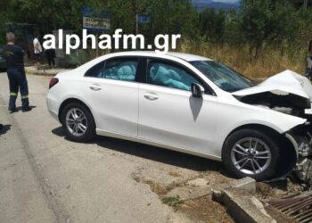 Ο Πασχάλης Οικονομίδης ενεπλάκη σε τροχαίο έξω από το Άργος Ορεστικό