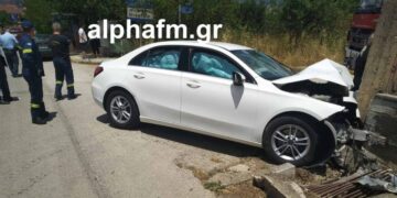 Ο Πασχάλης Οικονομίδης ενεπλάκη σε τροχαίο έξω από το Άργος Ορεστικό