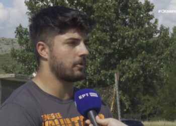 Γιάννης Κορακίδης: Ο παγκόσμιος πρωταθλητής που προπονείται σε χωράφι, με μεζούρα μπιτόνια από ελαιόλαδο (Vid)