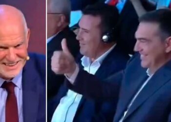 Ο Γιώργος Παπανδρέου κάρφωσε τον Τσίπρα για το «Ολαντρέου» - Δείτε την αντίδραση του πρώην προέδρου του ΣΥΡΙΖΑ