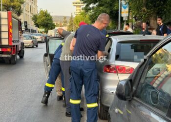 Θεσσαλονίκη: Αγοράκι 2,5 ετών έμεινε κλειδωμένο σε ΙΧ για μισή ώρα