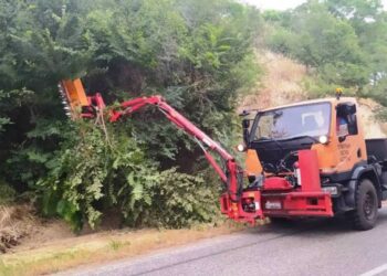 Παρεμβάσεις από το ανθρώπινο δυναμικό και τα μηχανήματα, του Τμήματος Μηχανολογικού Εξοπλισμού της Π.Ε. Καστοριάς.