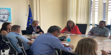 Σύσκεψη στην Περιφέρεια Δυτικής Μακεδονίας για τη Σχολή Αστυφυλάκων Καστοριάς