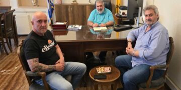 Με τον Δήμαρχο Εορδαίας συναντήθηκε το Προεδρείο του ¨ΣΠΑΡΤΑΚΟΥ¨