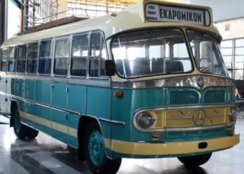 Στα ΚΤΕΛ Μακεδονία το ιστορικό λεωφορείο των ΚΤΕΛ Ημαθίας από το 1962 (φωτ.)