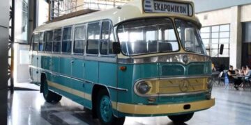 Στα ΚΤΕΛ Μακεδονία το ιστορικό λεωφορείο των ΚΤΕΛ Ημαθίας από το 1962 (φωτ.)