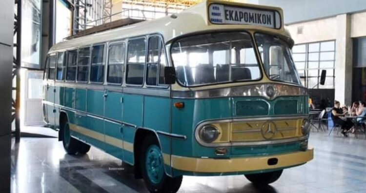 Στα ΚΤΕΛ Μακεδονία το ιστορικό λεωφορείο των ΚΤΕΛ Ημαθίας από το 1962 (φωτ.)