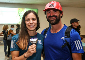 Κατερίνα Στεφανίδη: Με άμεση παρέμβαση Λιβάνιου παίρνει την ιθαγένεια ο σύζυγος και προπονητής της