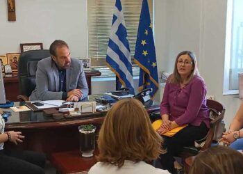 Συνάντηση του Δημάρχου Φλώρινας με εκπροσώπους της Κινητής Μονάδας Ψυχικής Υγείας