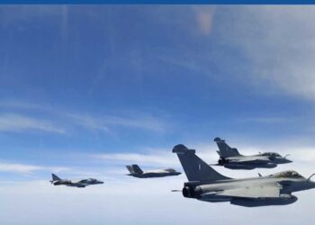 Συνεκπαίδευση 4 ελληνικών Rafale με ιταλικά μαχητικά νότια της Κρήτης - Δείτε φωτογραφίες