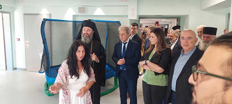 Τελέσθηκαν τα εγκαίνια του Κέντρου Διημέρευσης- Ημερήσιας Φροντίδας ΑμεΑ & Στέγης Υποστηριζόμενης Διαβίωσης Δήμου Εορδαίας παρουσία της Υπουργού Σ. Ζαχαράκη