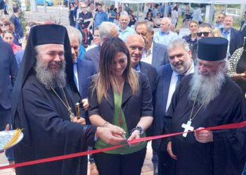 Τελέσθηκαν τα εγκαίνια του Κέντρου Διημέρευσης- Ημερήσιας Φροντίδας ΑμεΑ & Στέγης Υποστηριζόμενης Διαβίωσης Δήμου Εορδαίας παρουσία της Υπουργού Σ. Ζαχαράκη