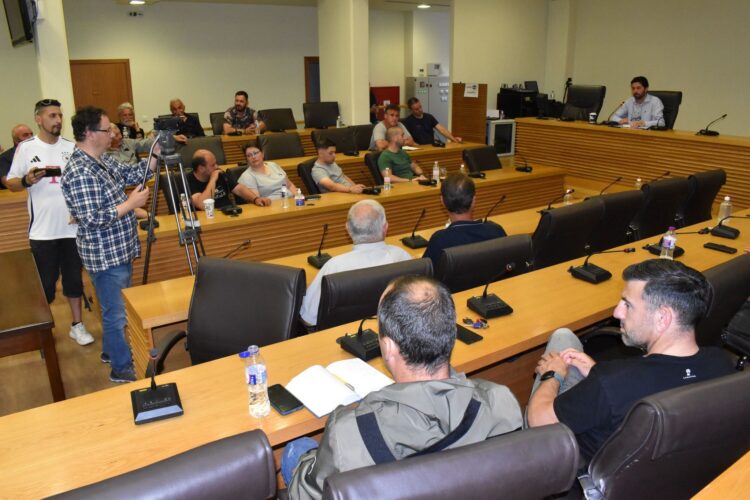 Συνάντηση Αντιδημάρχου Τεχνικών Υπηρεσιών με τους Προέδρους των Κοινοτήτων του Δήμου Κοζάνης