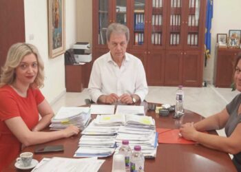 Ο αναδασμός του αγροκτήματος της Κοινότητας Πτολεμαΐδας στο επίκεντρο επαφών της προέδρου με τον Περιφερειάρχη