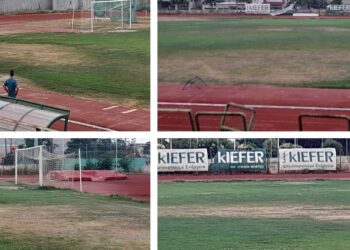 Χωράφι το ΔΑΚ Κοζάνης- Εικόνες εγκατάλειψης στο ποδοσφαιρικό γήπεδο