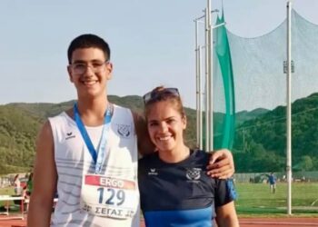 Ο Αθανάσιος Πισκιλίδης από τον ΓΑΣ Εορδαίας πρωταθλητής Κ16-2024 στην σφυροβολία!